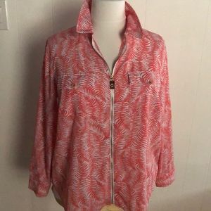 Michael Michael Kors Polyester Blouse Zipper 2X